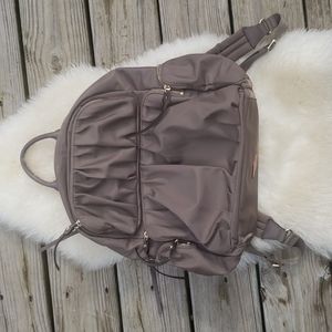 MZ Wallace Backpack Brown with travel sleeve!